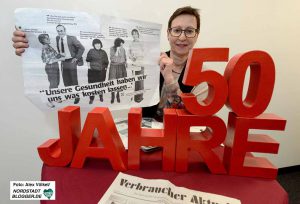 Helene Schulte-Bories leitet die Dortmunder Vebraucherzentrale, die ihr 50-jähriges Bestehen gefeiert hat.