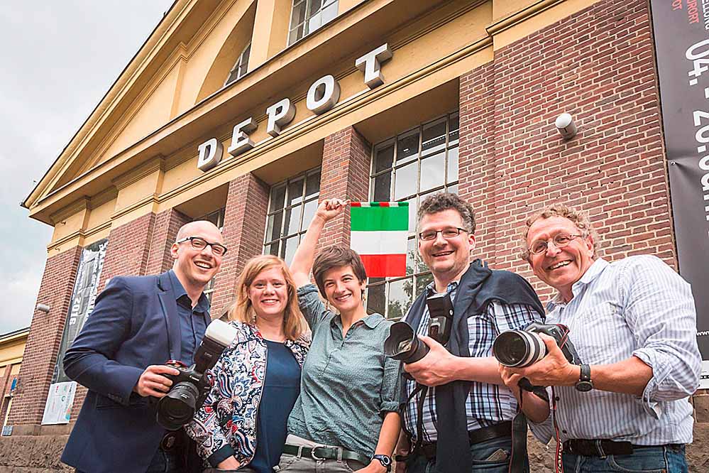 Die Jury freut sich auf zahlreiche Einreichungen (v.l. Roland Baege, Johanna Knott, Jenny Eimer, Sebastian Hanny, Dieter Menne), Fotograf: Roland Baege