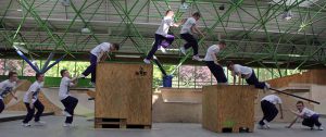 Am 9. Juli 2016 findet von 11 bis 18 Uhr im Skatepark die Parkour Convention statt. Foto: DKH