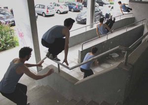 Am 9. Juli 2016 findet von 11 bis 18 Uhr im Skatepark die Parkour Convention statt. Foto: DKH