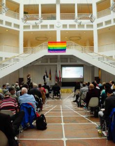 Das Schwule Netzwerk NRW feierte sein 25-jähriges Bestehen im Dortmunder Rathaus.