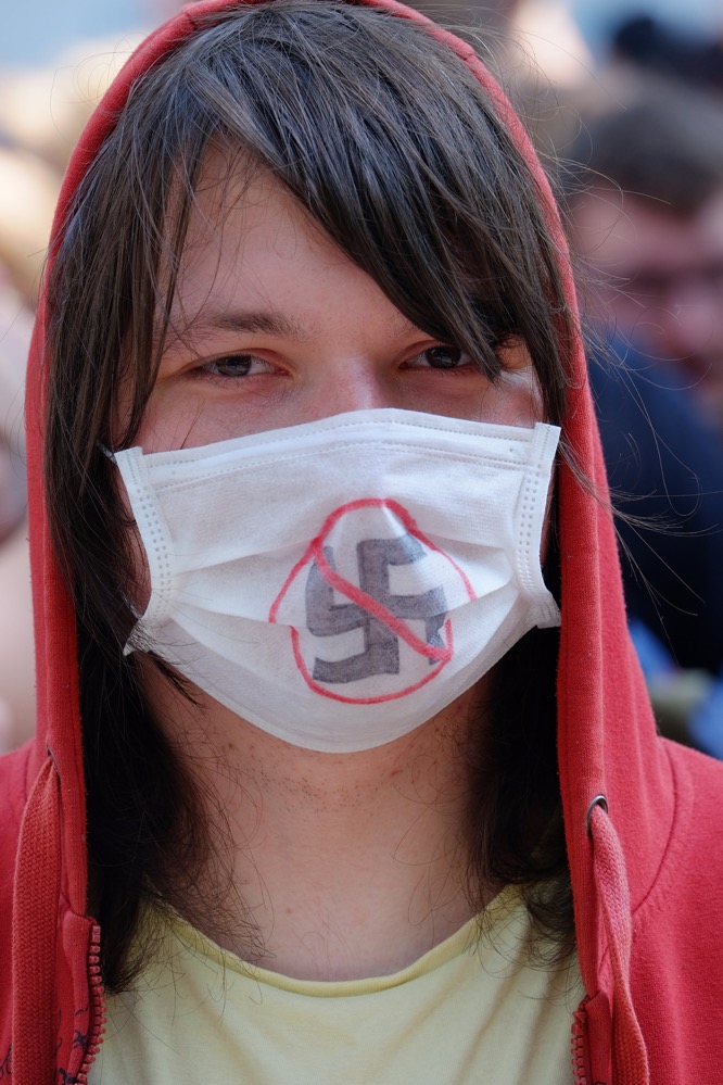 Bunten Protest gab es in Dortmund - auch bei "BlockaDO". Foto: Uwe Bitzel