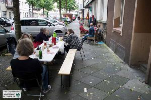 Das diesjährige Nachbarschaftsfest in der Feldherrnstraße, Dortmund.