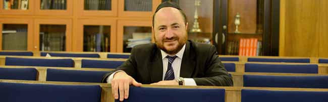 Baruch Babaev ist der neue Rabbiner in Dortmund.