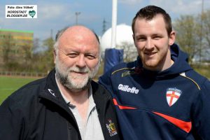 Bob Doughton (58) und sein Sohn Liam (25).