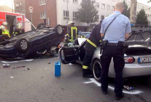 Unfall Leopoldstraße 1