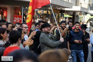 Gut besucht war die 12-Jahres-Montagsdemo Dortmund am 22. August 2016. Archivbild: Leopold Achilles