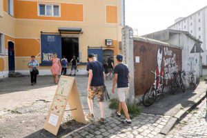 Auch am Hafenspaziergang beteiligt sich der Projektspeicher.