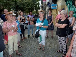 Die stadtgeschichtliche Führung mit Annette Kritzler erfreut sich großer Beliebtheit.