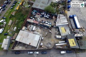 Aus einem Schrottplatz an der Ecke Schlägel- und Bornstraße in der Nordstadt entsteht der Junkyard“.