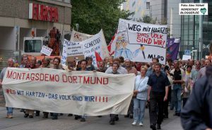 Groß war das Interesse an der ersten Dortmunder Montagsdemo. 15 Jahre ist das her.