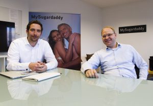 Die beiden Gründer der Dating-Plattform MySugardaddy.eu: Thorsten Engelmann (l.) und Philip Cappelletti (Foto: Carmen Radeck)