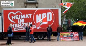 Die NPD hat in Dortmund der Partei „Die Rechte“ weitgehend das Fed überlassen.