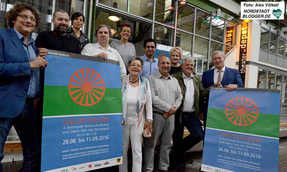 Veranstalter und Organisatoren freuen sich auf die dritte Auflage des Roma-Kulturfestivals. Foto: Alex Völkel