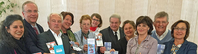 Insgesamt 27 000 Euro aus der Stiftung "Uhde", betreut vom Rotary-Club Hörde, gingen an sechs Organisationen. Foto: Joachim vom Brocke