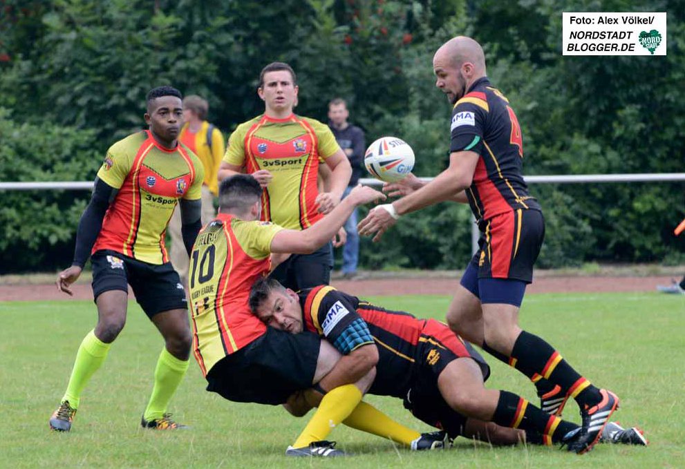 Eine deoppelte Premiere war das Rugby-Länderspiel Deutschland gegen Belgien in Dortmund.