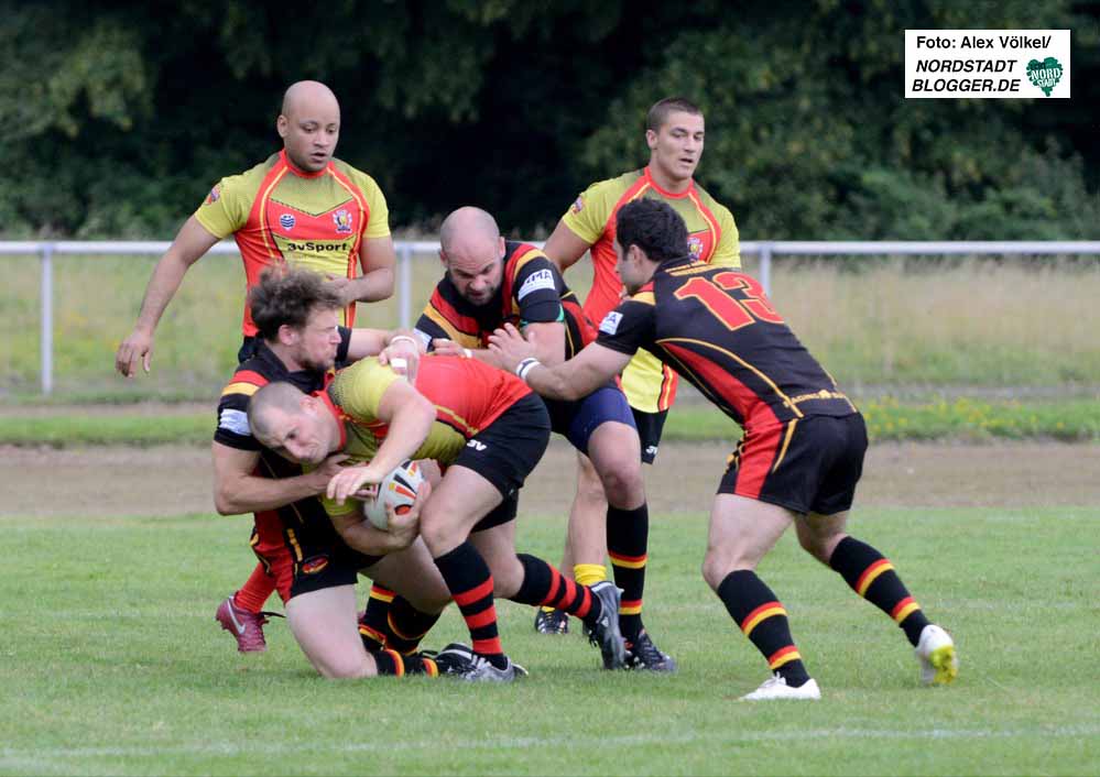 Eine deoppelte Premiere war das Rugby-Länderspiel Deutschland gegen Belgien in Dortmund.
