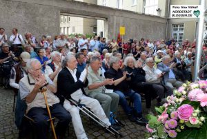 Gut besucht war das Antikriegstag-Gedenken in der Steinwache.