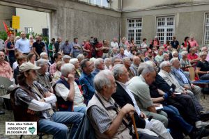 Gut besucht war das Antikriegstag-Gedenken in der Steinwache.