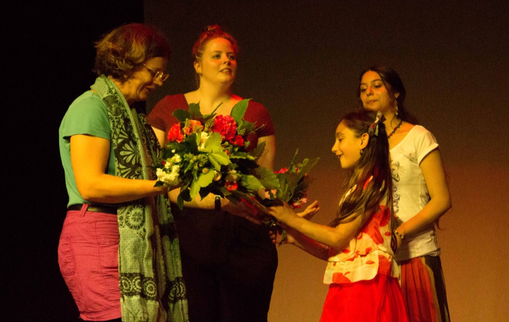 Eröffnung des 3. Roma-Kulturfestivals Djelem Djelem im Depot. Foto: Clara Pingel