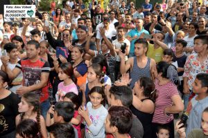 Auf dem Nordmarkt fand das Djelem-Djelem-Familienfest statt.