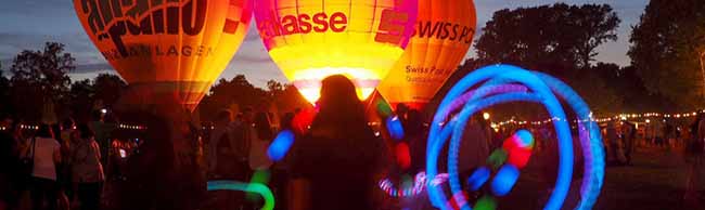 Lichterfest im Fredenbaumpark: Das Wetter spielte mit und die Stimmung war gut. Foto: Roland Klecker