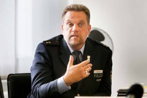 Thomas Fürst, Leiter der auch für Dorstfeld zuständigen Polizeiinspektion 2.