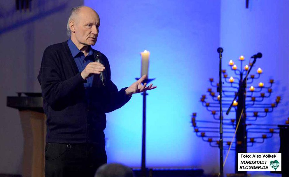 Der Theologe Eugen Dreiermann hielt in der Pauluskirche eine bemerkenswerte Rede.