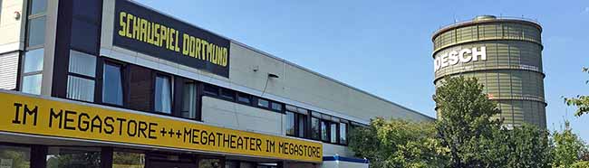 Noch eine Spielzeit im Megastore in Hörde: das Schauspiel Dortmund. Foto: Joachim vom Brocke