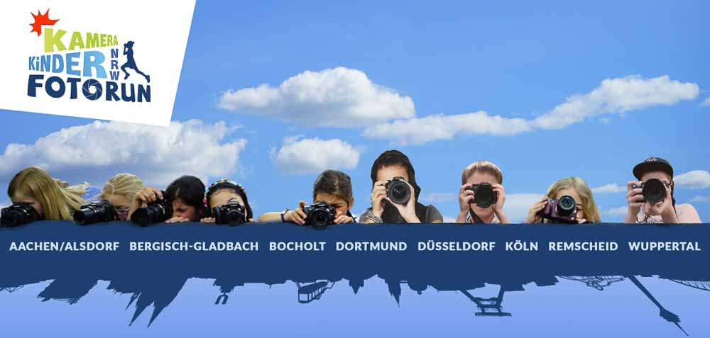 Der erste Kinder- und Jugendfotomarathon NRW findet am 1. Oktober statt. Bild: jfc Köln