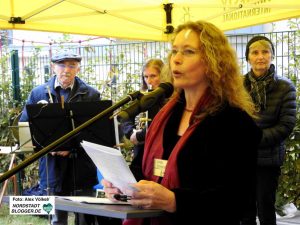 Gruppensprecherin Linda Schmidt hat die Chronik zum Jubiläum erstellt.