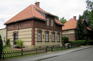 Ein typisches Haus der Alten Kolonie Eving - Standort: Nollendorfplatz. Foto: Mario Fischer/ Wikipedia