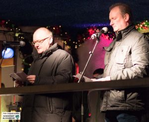 Propst Andreas Coersmeier sprach gemeinsam mit Pfarrer Michael Stache das Schlussgebet auf der Gedenkveranstaltung.