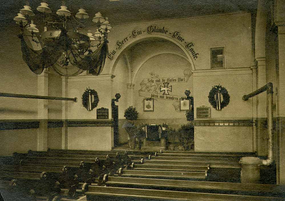 Die Eben-Ezer-Kapelle an der Westerbleichstraße wurde im Jahr 1900 eingeweiht.