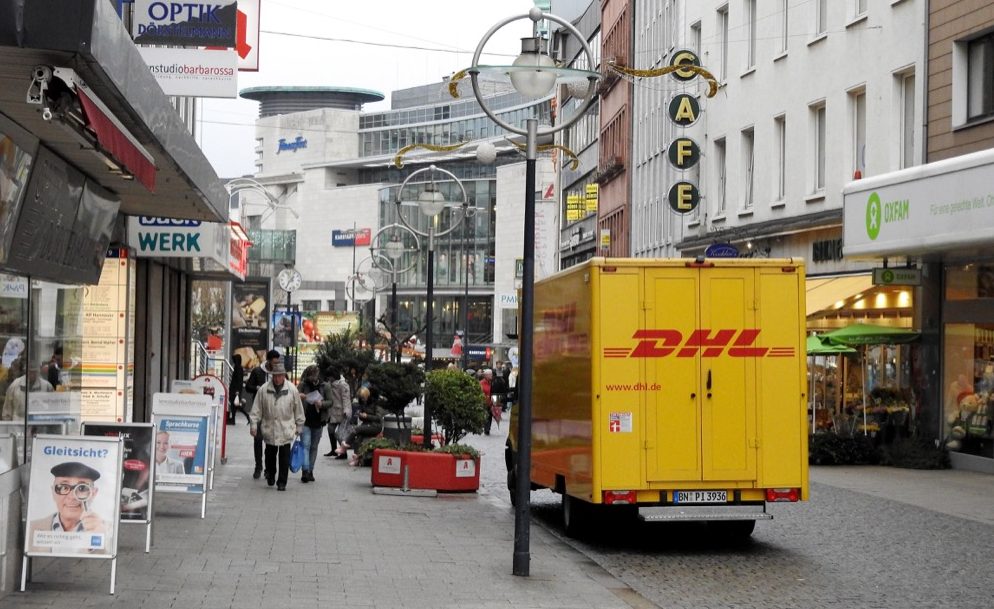 In der Wißstraße - eine Fußgängerzone - wird mittlerweile regelmäßig das Parken geahndet.