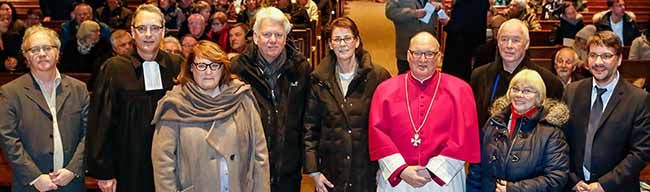 Ein öffentlicher ökumenischer Stadtgottesdienst war Auftakt; im Anschluss gaben die Kirchen ein Empfang in St. Reinoldi.