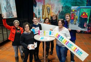 KünstlerInnen und Organisatorinnen freuen sich auf die "Offenen Ateliers 2017"