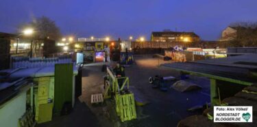 Außenansicht Übersicht Junkyard Dämmerung_0608NSB -