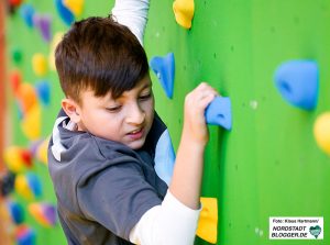 Einweihung der Kletterwand in der Nordmarktgrundschule