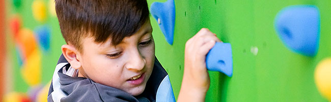 Einweihung der Kletterwand in der Nordmarktgrundschule