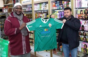 Boca Diagana und Said Bouyakoub im „SOD HARAKA“ –Afro & Orientalische Düfte in der Münsterstraße (Foto: Martin Gansau)