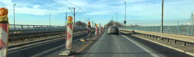 Sperrung Brücke Mallinckrodtstraße OWIIIa