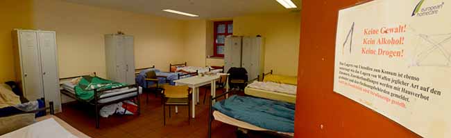 48 Betten plus sieben Notplätze gibt es für Männer in Dortmund.