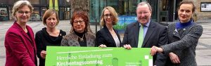 Das Team für den Deutschen Evangelischen Kirchentag in Dortmund 2019 stellt sich mit Vizepräsident Albert Henz am Sonntag um 11.30 Uhr in einem Gottesdienst in der Reinoldikirche vor. Foto: Joachim vom Brocke