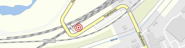 Auf dem Bahnhof in Scharnhorst fand die Explosion statt. Karte: www.mapz.com