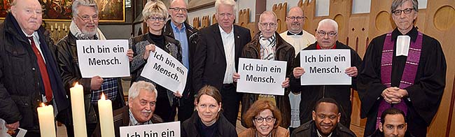 Um die Gleichwertigkeit aller Menschen ging es am Montag im Ökumenischen Gottesdienst zum Tag der Arbeit in der Propsteikirche. Foto: Michael Bodin/ pdp