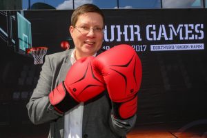 Dortmunds Sportdezernentin Birgit Zoerner ist bereit für die Ruhr Games.