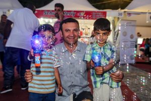 Das Festival im Fastenmonat Ramadan ist ein Fest für die ganze Familie. 