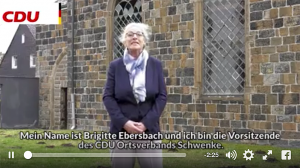Mit einem Mobilisierungsvideo warb der vermeintliche CDU-Ortsverein für die Petition.