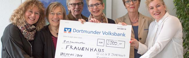 Frauenhaus 2000€ Spende